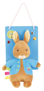 Peluche grelot Pierre Lapin